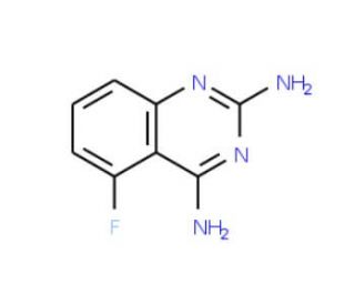 2,4-Diamino-5-fluoroquinazoline (CAS 119584-70-2) - chemical structure image