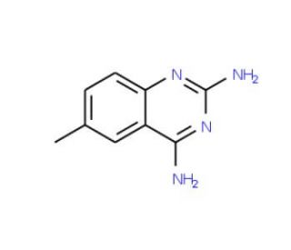 2,4-Diamino-6-methylquinazoline (CAS 1955-61-9) - chemical structure image