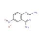 2,4-Diamino-6-nitroquinazoline (CAS 7154-34-9) - chemical structure image