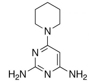 2,4-Diamino-6-piperidinopyrimidine (CAS 24867-26-3) - chemical structure image