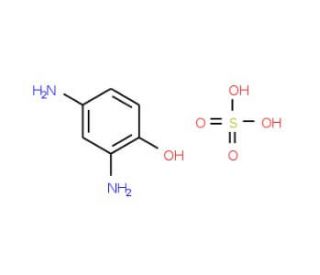 2,4-Diaminophenol Sulfate (CAS 74283-34-4) - chemical structure image