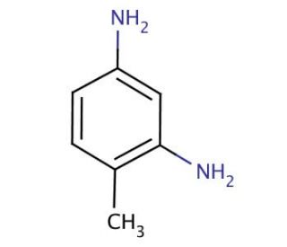 2,4-Diaminotoluene (CAS 95-80-7) - chemical structure image