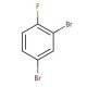 2,4-Dibromo-1-fluorobenzene (CAS 1435-53-6) - chemical structure image
