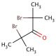 2,4-Dibromo-2,4-dimethyl-3-pentanone (CAS 17346-16-6) - chemical structure image
