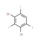2,4-Dibromo-3,5-difluoroiodobenzene - chemical structure image