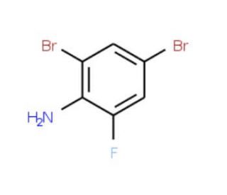 2,4-Dibromo-6-fluoroaniline (CAS 141474-37-5) - chemical structure image