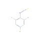 2,4-Dibromo-6-fluorophenyl isothiocyanate (CAS 244022-67-1) - chemical structure image