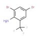 2,4-Dibromo-6-(trifluoromethyl)aniline (CAS 71757-14-7) - chemical structure image
