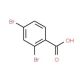 2,4-Dibromobenzoic acid (CAS 611-00-7) - chemical structure image