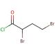 2,4-Dibromobutyryl chloride (CAS 82820-87-9) - chemical structure image