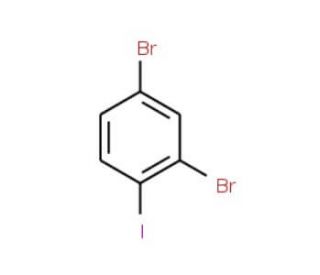 2,4-Dibromoiodobenzene (CAS 19393-94-3) - chemical structure image