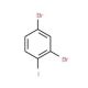 2,4-Dibromoiodobenzene (CAS 19393-94-3) - chemical structure image