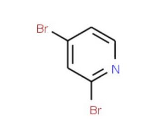 2,4-Dibromopyridine (CAS 58530-53-3) - chemical structure image