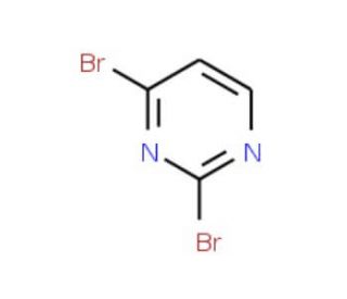 2,4-Dibromopyrimidine (CAS 3921-01-5) - chemical structure image