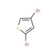 2,4-Dibromothiophene (CAS 3140-92-9) - chemical structure image