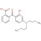 2-[4-(Dibutylamino)-2-hydroxybenzoyl]benzoic acid (CAS 54574-82-2) - chemical structure image