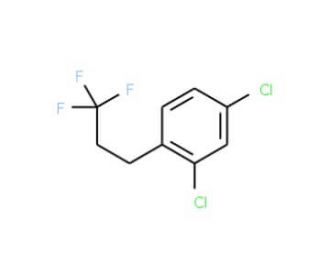 2,4-Dichloro-1-(3,3,3-trifluoropropyl)benzene - chemical structure image