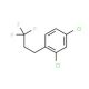 2,4-Dichloro-1-(3,3,3-trifluoropropyl)benzene - chemical structure image
