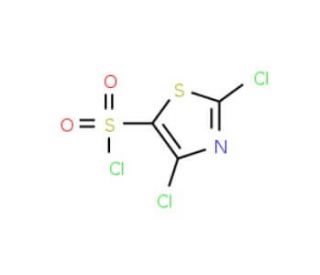 2,4-dichloro-1,3-thiazole-5-sulfonyl chloride - chemical structure image