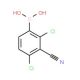 2,4-Dichloro-3-cyanophenylboronic acid (CAS 957120-87-5) - chemical structure image
