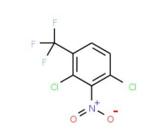 2,4-Dichloro-3-nitrobenzotrifluoride (CAS 203915-49-5) - chemical structure image
