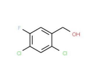 2,4-Dichloro-5-fluorobenzyl alcohol - chemical structure image