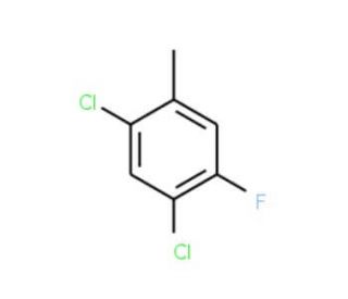 2,4-Dichloro-5-fluorotoluene - chemical structure image