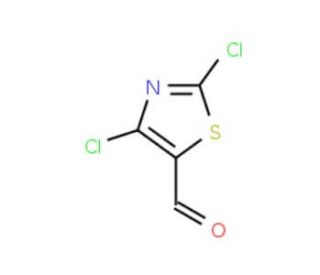 2,4-Dichloro-5-formylthiazole (CAS 92972-48-0) - chemical structure image