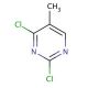 2,4-Dichloro-5-methylpyrimidine (CAS 1780-31-0) - chemical structure image