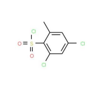 2,4-Dichloro-6-methylbenzenesulfonyl chloride (CAS 175278-26-9) - chemical structure image