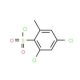 2,4-Dichloro-6-methylbenzenesulfonyl chloride (CAS 175278-26-9) - chemical structure image