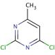 2,4-Dichloro-6-methylpyrimidine (CAS 5424-21-5) - chemical structure image
