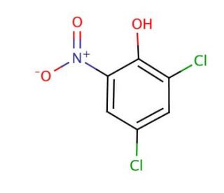 2,4-Dichloro-6-nitrophenol (CAS 609-89-2) - chemical structure image