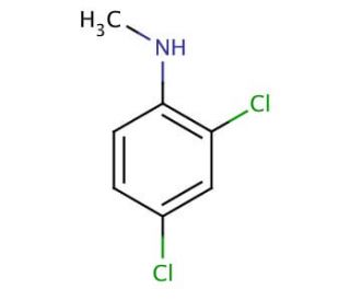 2,4-Dichloro-N-methylaniline (CAS 35113-88-3) - chemical structure image