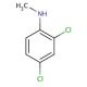 2,4-Dichloro-N-methylaniline (CAS 35113-88-3) - chemical structure image