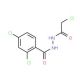 2,4-Dichloro-N′-(2-chloroacetyl)-benzenecarbohydrazide - chemical structure image