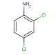 2,4-Dichloroaniline (CAS 554-00-7) - chemical structure image