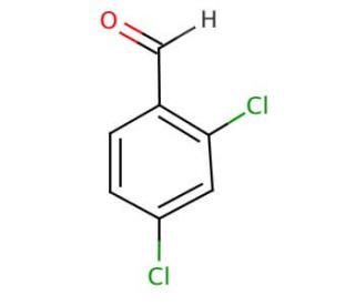 2,4-Dichlorobenzaldehyde (CAS 874-42-0) - chemical structure image