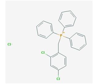 (2,4-Dichlorobenzyl)triphenylphosphonium Chloride (CAS 2492-23-1) - chemical structure image