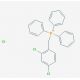 (2,4-Dichlorobenzyl)triphenylphosphonium Chloride (CAS 2492-23-1) - chemical structure image
