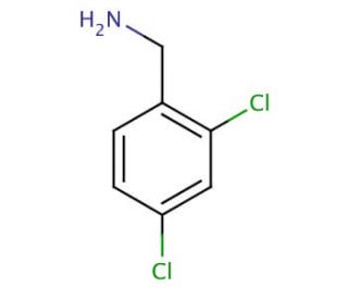 2,4-Dichlorobenzylamine (CAS 95-00-1) - chemical structure image