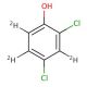 2,4-Dichlorophenol-3,5,6-d3 (CAS 93951-74-7) - chemical structure image