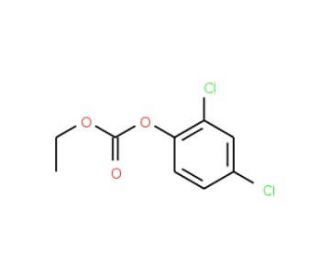 2,4-Dichlorophenyl ethyl carbonate (CAS 22876-28-4) - chemical structure image