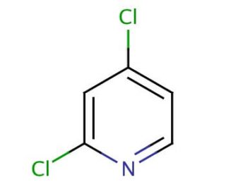 2,4-Dichloropyridine (CAS 26452-80-2) - chemical structure image