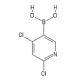 2,4-Dichloropyridine-5-boronic acid (CAS 1072952-26-1) - chemical structure image
