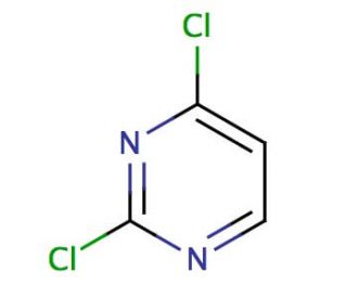 2,4-Dichloropyrimidine (CAS 3934-20-1) - chemical structure image