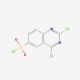 2,4-dichloroquinazoline-6-sulfonyl chloride - chemical structure image