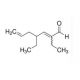 2,4-Diethyl-2,6-heptadienal, mixture of isomers (CAS 85136-07-8) - chemical structure image