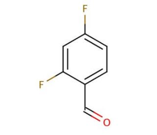 2,4-Difluorobenzaldehyde (CAS 1550-35-2) - chemical structure image