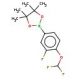 [4-(Difluoromethoxy)-3-fluorophenyl]boronic acid, pinacol ester (CAS 1162262-35-2) - chemical structure image